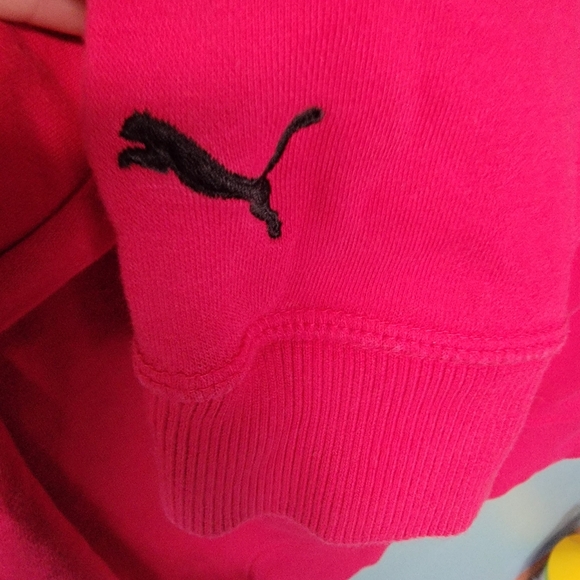 Puma women's logo hoodie sz small - Picture 4 of 4
